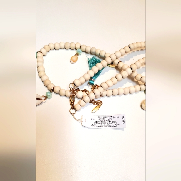 Lucky Brand Set Sail Semi Precious Accented Beaded Necklace - Picture 3 of 4